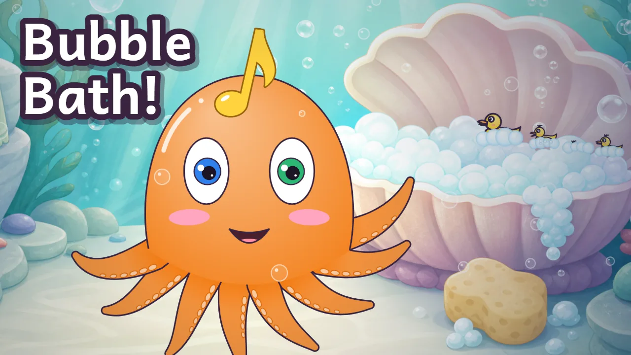 Play the Bubble Bath Song video